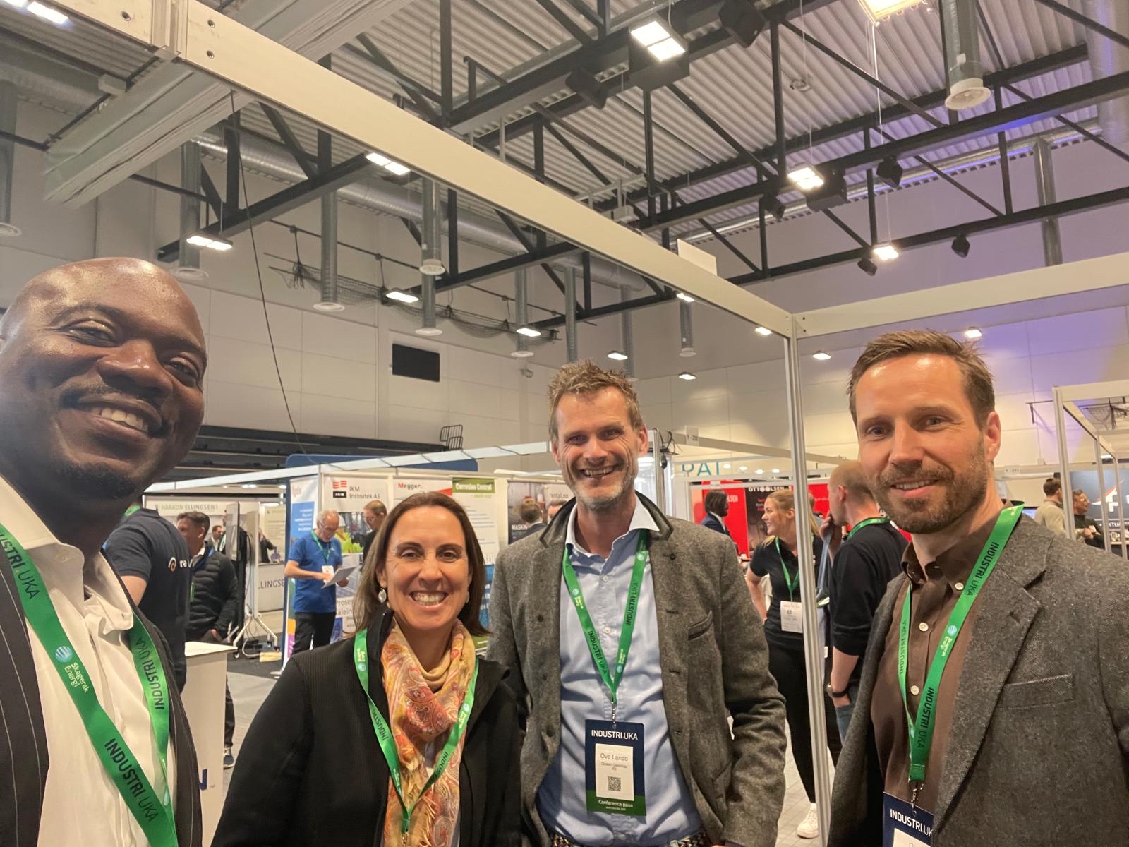 President Aura Cuellar in Norway presenting at Industriuka, one of Norway's largest industry & technology conferences, in collaboration with our partner, Eramet.